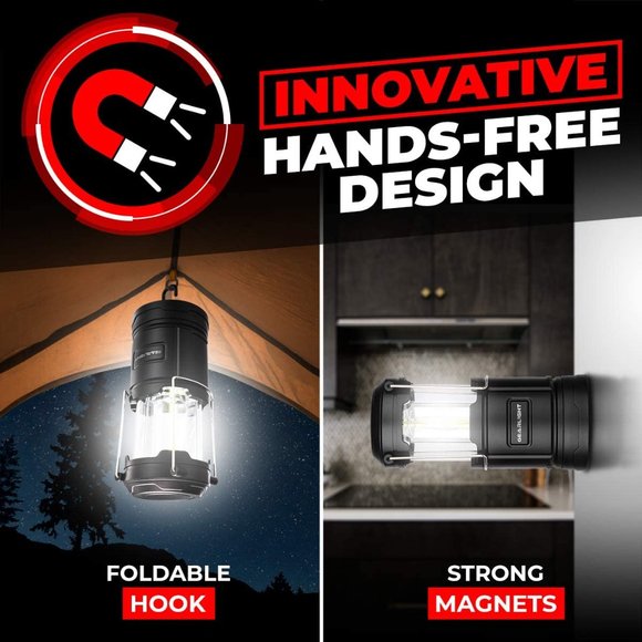 LED Camping Lantern Sunlit (2 Pack) - Picture 7 of 7